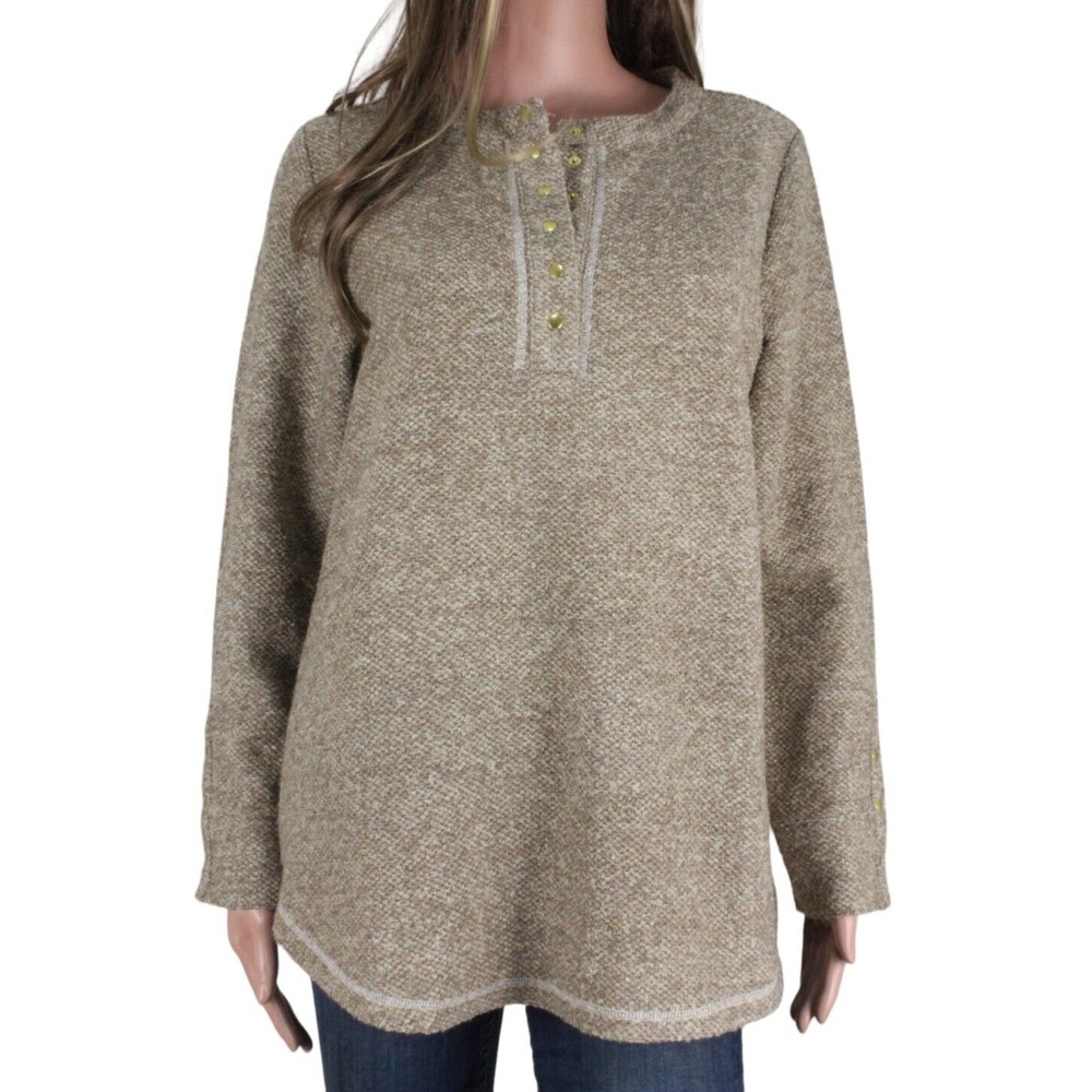Soft Surroundings El Chaten Sweater size‎ S Textured Pullover Long Sleeve